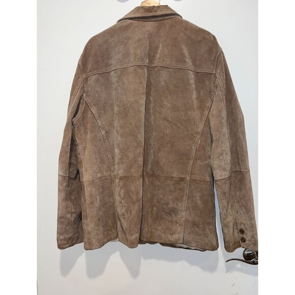 Wilson’s Leather M Julian Long Sleeve Light Brown Real Leather Jacket- Size XL M - Picture 4 of 8